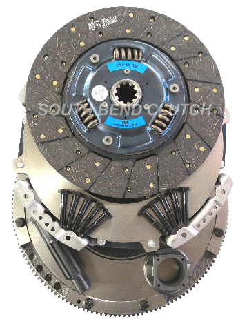 South Bend 1950-64OKHD - 2008-2010 Ford Replacement HD Clutch w/ Solid Mass Flywheel