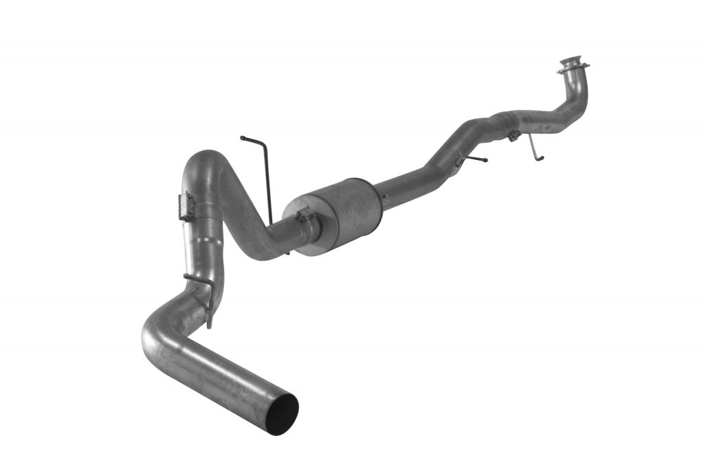 Flo Pro SS880, 2017-2019, Duramax, 4" Stainless Exhaust System With